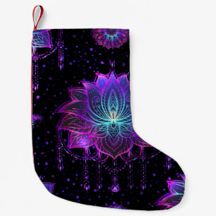 Lotus Flower naadloos symbool Kleine Kerstsok