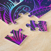 Lotus Flower naadloos symbool Legpuzzel (Zijkant)