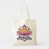Lotus Flower 'Namaste' Canvas tas (Voorkant)