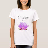 Lotus Flower Namaste T-Shirts (Voorkant)
