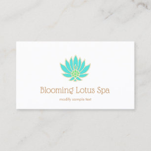 Lotus Flower Natural & Alternative Medicine Visitekaartje