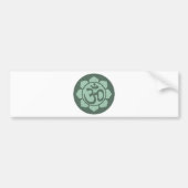 lotus flower ohm bumpersticker (Voorkant)