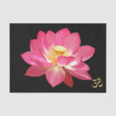Lotus Flower om Tissue Paper Tissuepapier (Voorkant)