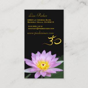 Lotus flower, Om yoga, genezers Visitekaartje