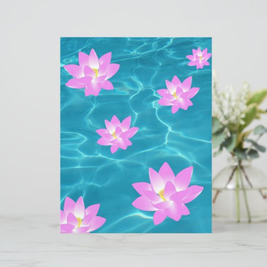 Lotus Flower Paper (Staand voorkant)