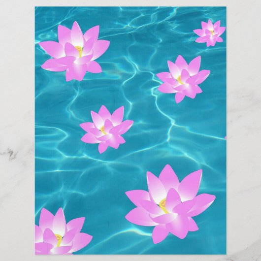 Lotus Flower Paper (Voorkant)