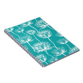 Lotus Flower-patroon Notitieboek (Rechterzijde)