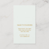 Lotus Flower Peacock Logo Healing Yoga Holistic Visitekaartje (Achterkant)