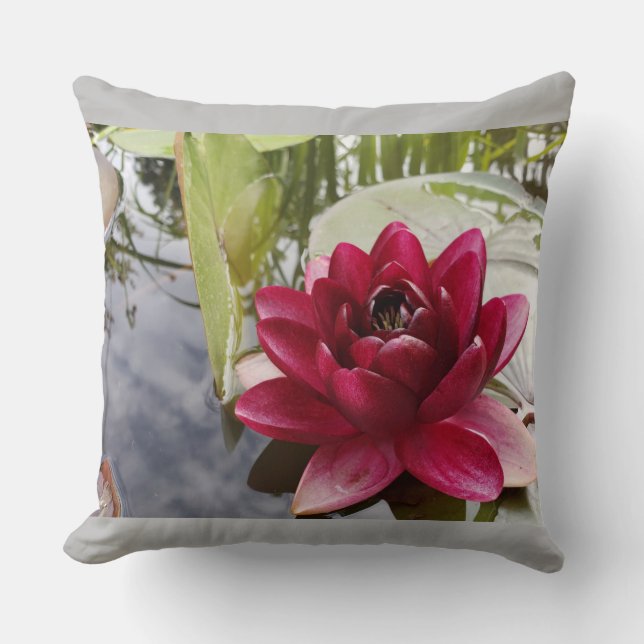 Lotus Flower Pillow Kussen (Voorkant)