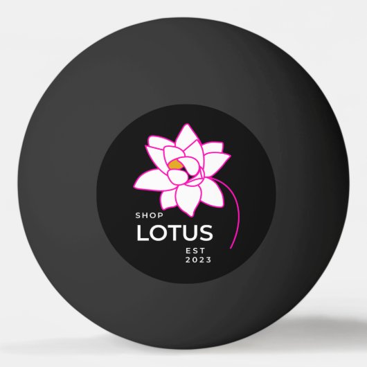 LOTUS Flower Pingpongbal (Voorkant)