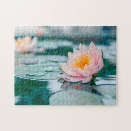 Lotus Flower Pond Legpuzzel