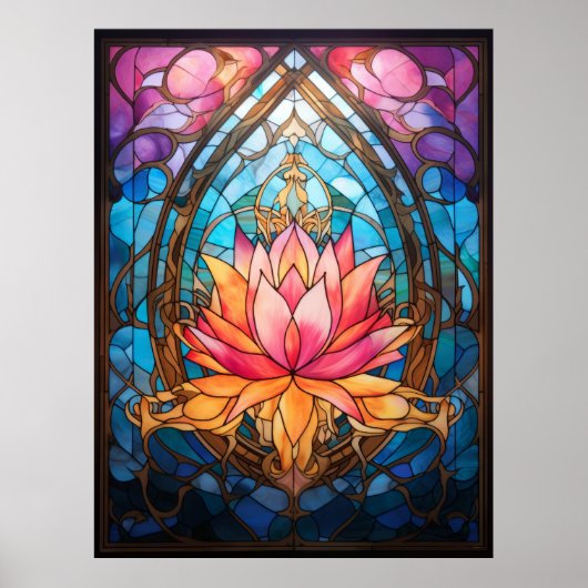 Lotus Flower Poster