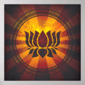  Lotus Flower Print (Voorkant)