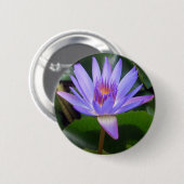 Lotus Flower Ronde Button 5,7 Cm (Voorkant /achterkant)