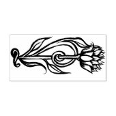 Lotus Flower Rubberstempel (Afrduk)