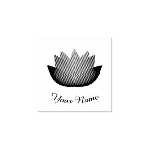 Lotus Flower Rubberstempel