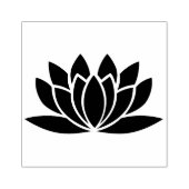 Lotus Flower Rubberstempel (Afrduk)