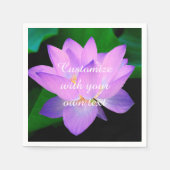 Lotus Flower Servet (Voorkant)