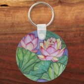 Lotus Flower Sleutelhanger (Voorkant)