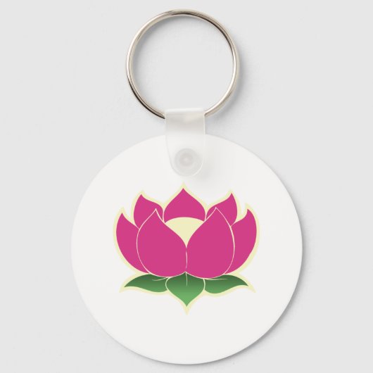 Lotus Flower Sleutelhanger (Voorkant)