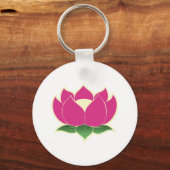 Lotus Flower Sleutelhanger (Voorkant)