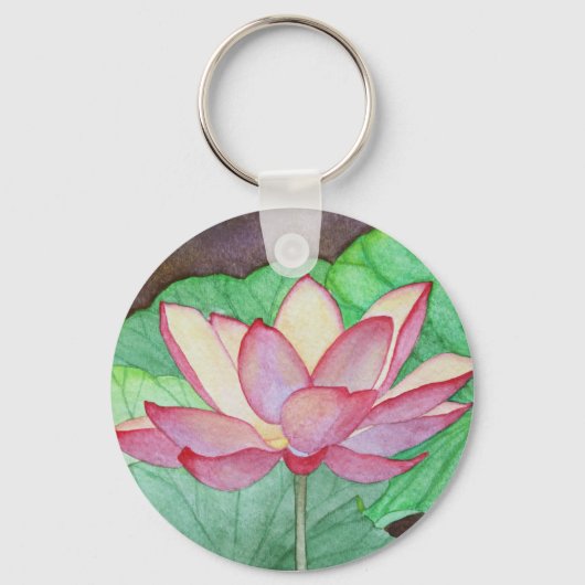 Lotus Flower Sleutelhanger (Voorkant)