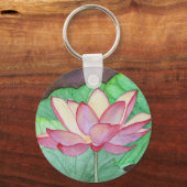 Lotus Flower Sleutelhanger (Voorkant)