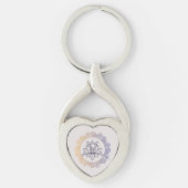 Lotus Flower Sleutelhanger (Voorkant)