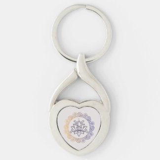Lotus Flower Sleutelhanger