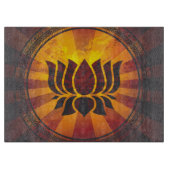 Lotus Flower Snijplank (Voorkant)