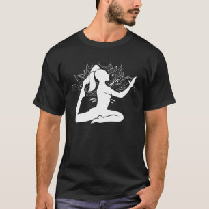 Lotus Flower Spiritueel Meditation Sacred Geometry T-shirt