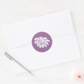 Lotus Flower Sticker (donker paarse) (Envelop)