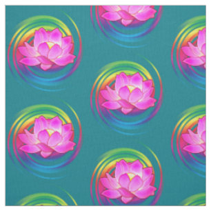 Lotus Flower Stof