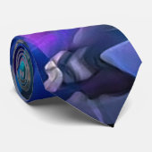 Lotus flower stropdas (Opgerold)