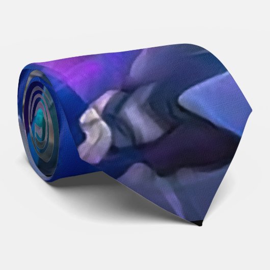 Lotus flower stropdas (Opgerold)