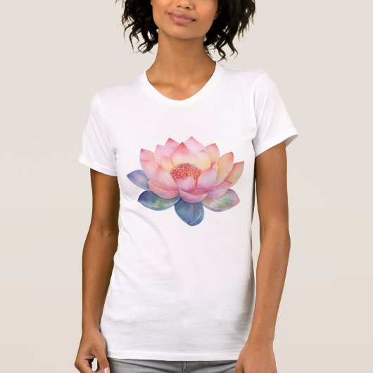 Lotus flower t-shirt (Voorkant)