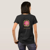 Lotus Flower T-Shirt Namaste (Achterkant volledig)