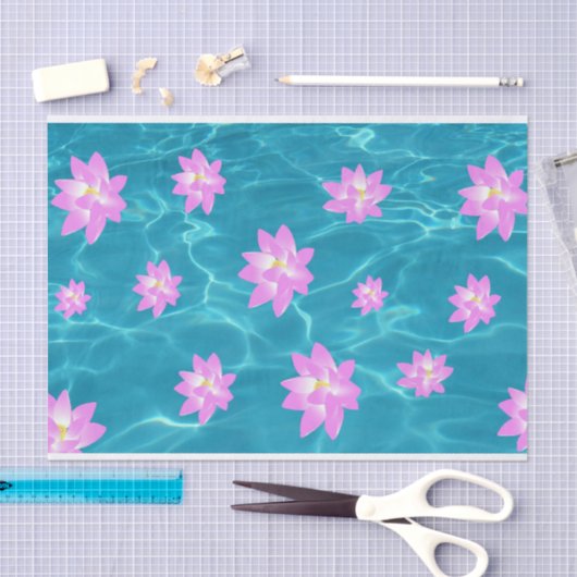 Lotus Flower Tissuepapier (Craft)