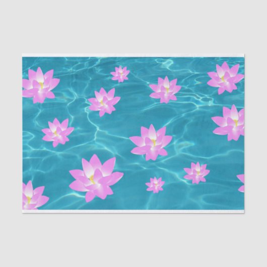 Lotus Flower Tissuepapier (Voorkant)