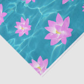 Lotus Flower Tissuepapier (Detail)