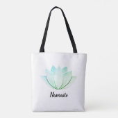 Lotus Flower Tote Bag (Achterkant)