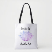 Lotus Flower Tote Bag (Voorkant)