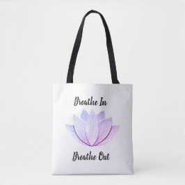 Lotus Flower Tote Bag