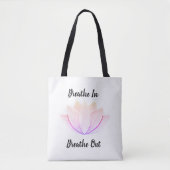 Lotus Flower Tote Bag (Voorkant)