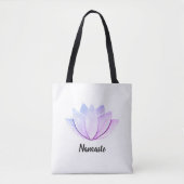Lotus Flower Tote Bag (Voorkant)