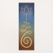 Lotus Flower Unalome Yogamat (Voorkant)