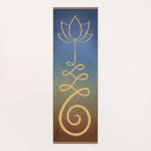 Lotus Flower Unalome Yogamat (Achterkant)