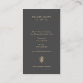 Lotus Flower Visitekaartje (Achterkant)