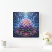 Lotus Flower Wall klok (Huis)