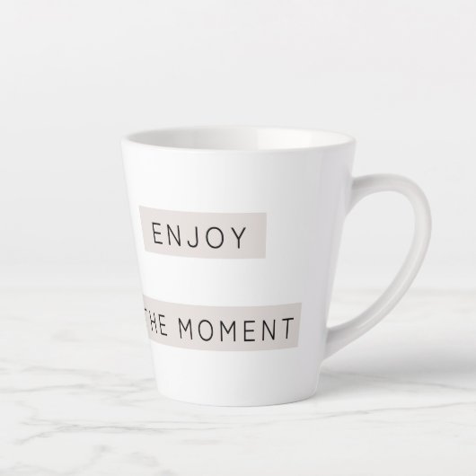 Lotus flower watercolor latte mok (Rechts)